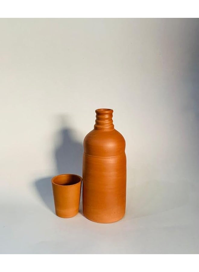 مجموعة زجاجات فخارية يدوية - Image 4